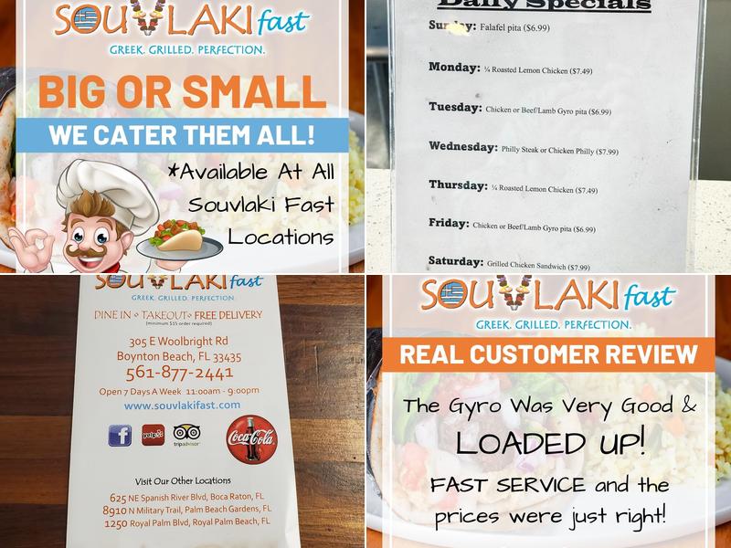 Souvlaki Fast Palm Beach Gardens Menu