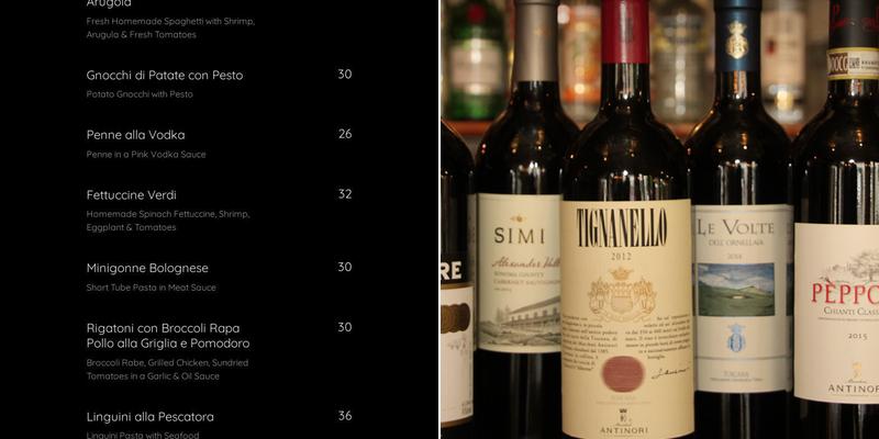 Basil Leaf Cafe Menu