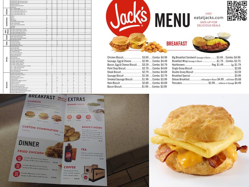 Jack's Menu
