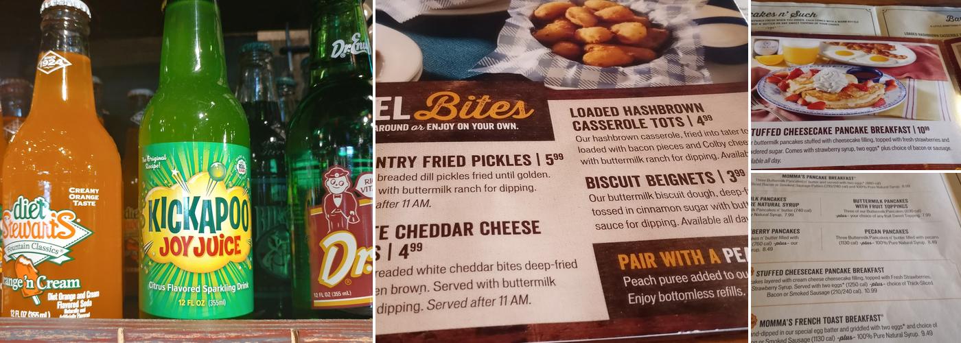 Cracker Barrel Old Country Store Menu