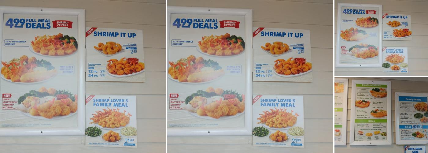 Captain D's Menu