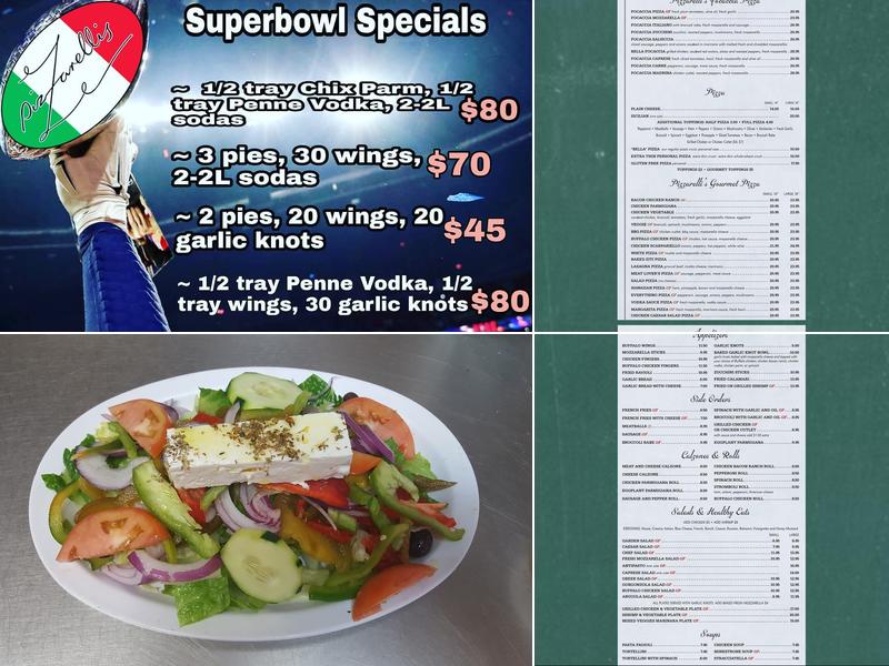 Pizzarelli's Pizza & Pasta Menu