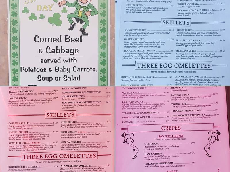 Pepper's Menu