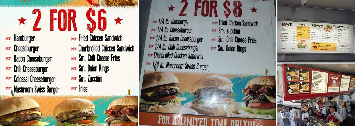 TOM's Famous Family Restaurant 23 Menu