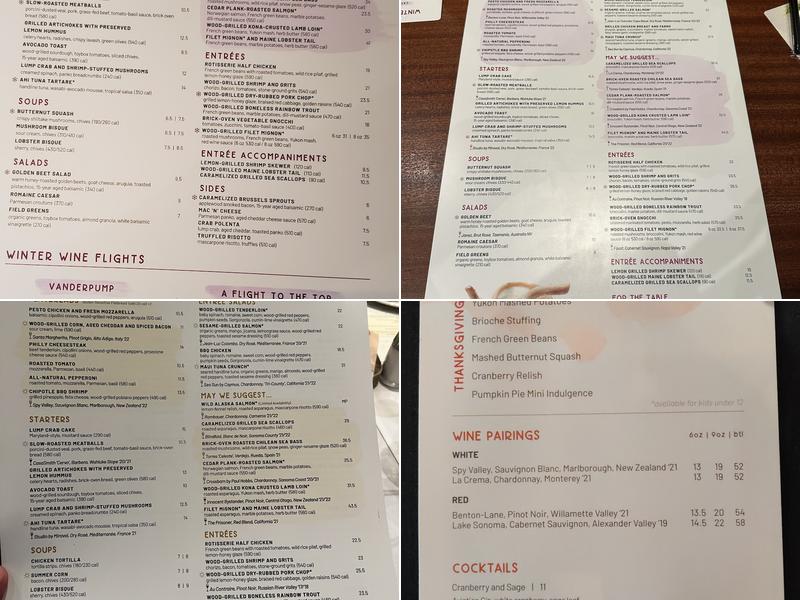 Seasons 52 Menu