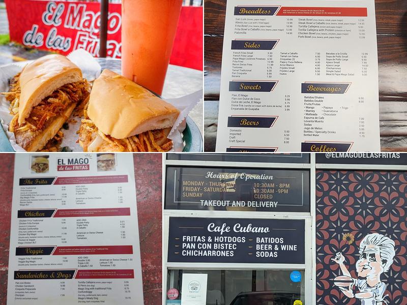 El Mago De Las Fritas Menu