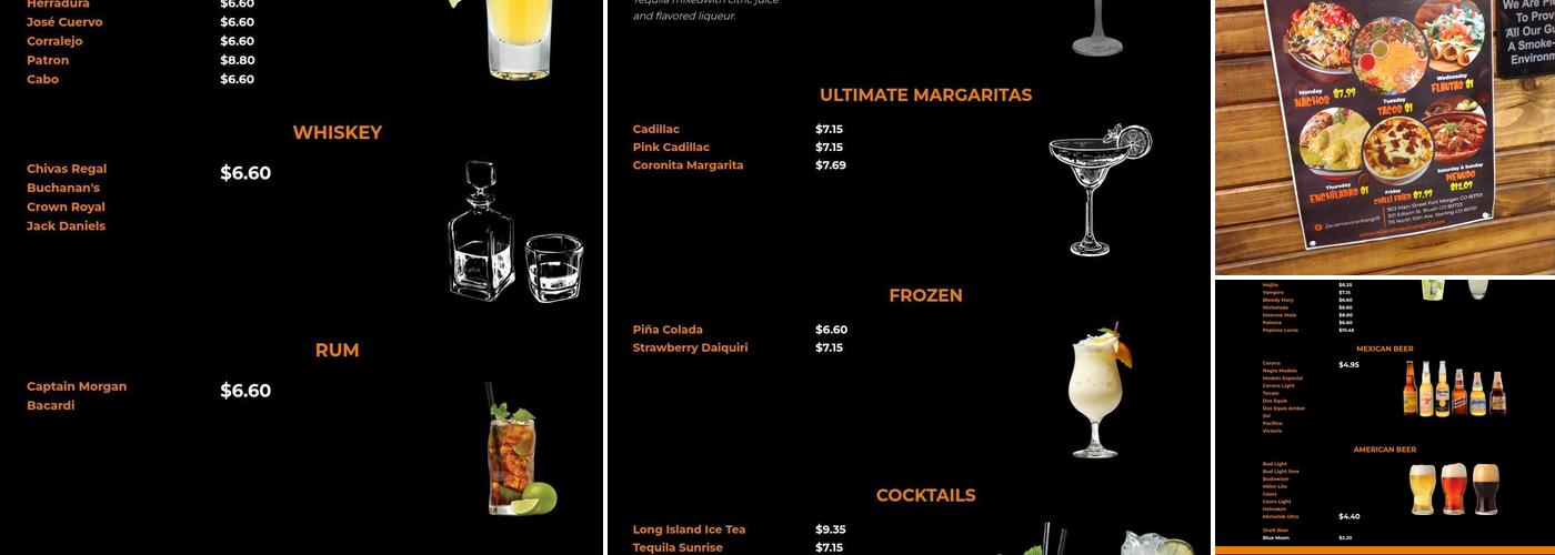 El Jacal Mexican Grill Menu