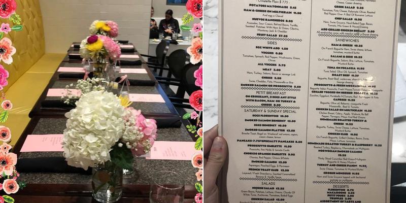 Chocolate Fashion Menu