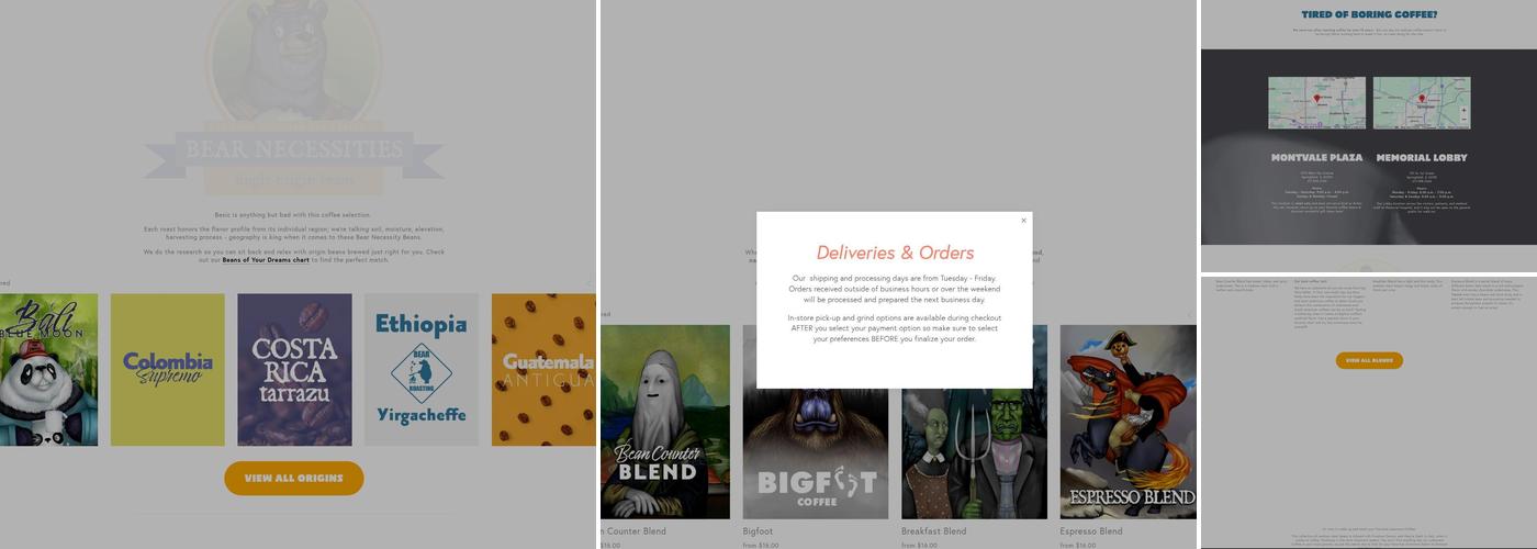 Bean Counter LLC Menu