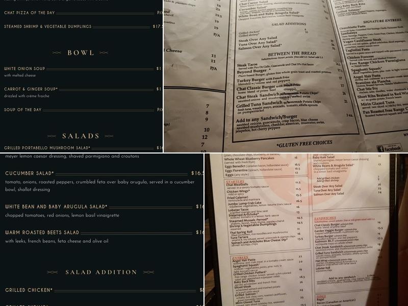 Chat 19 Menu