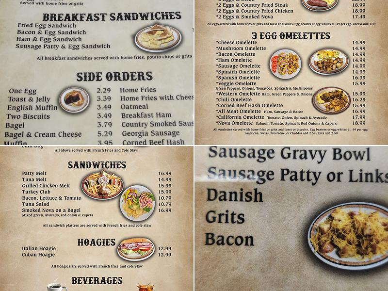 The Chuck Wagon Restaurant Menu