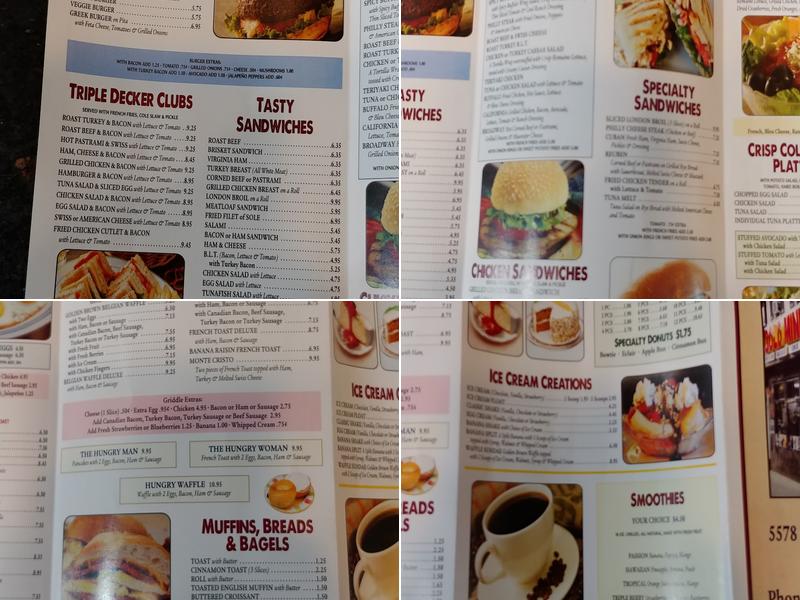 Gold Mine Cafe Menu