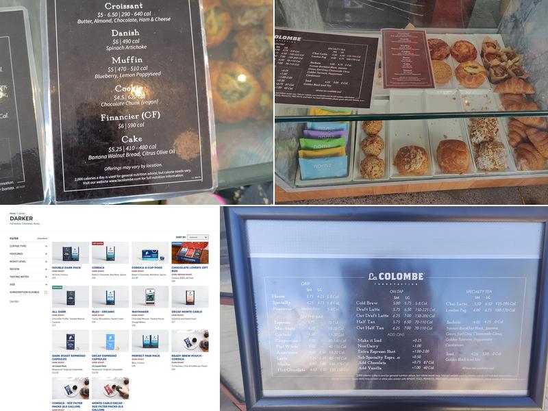 La Colombe Coffee Menu