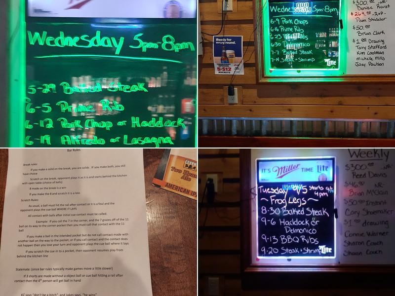 Wagon Wheel Cafe Menu