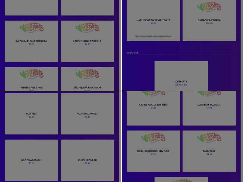 Chile Peppers Tierrasanta Menu