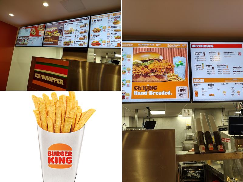 Burger King Menu