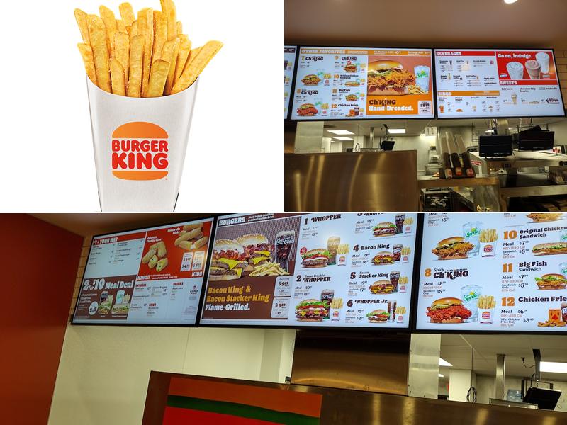 Burger King Menu