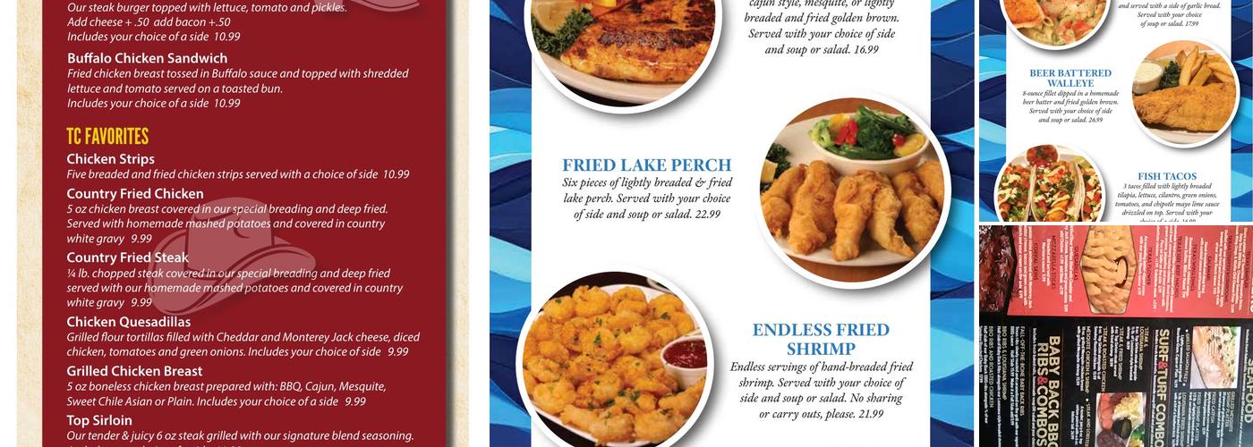 Texas Corral Shelbyville Menu