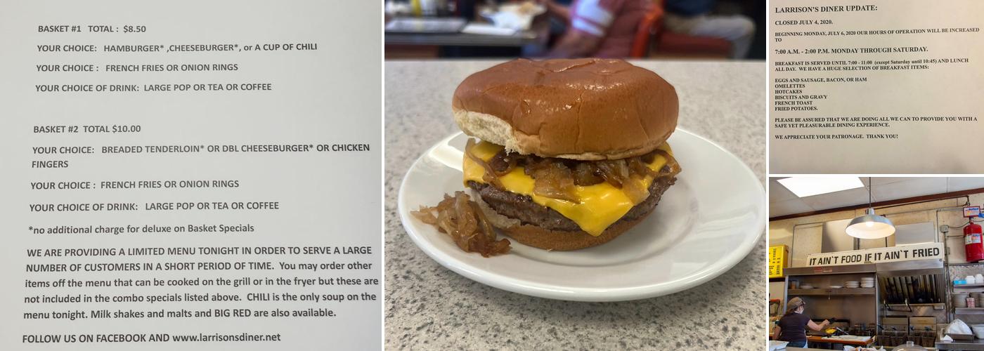Larrison's Diner Menu