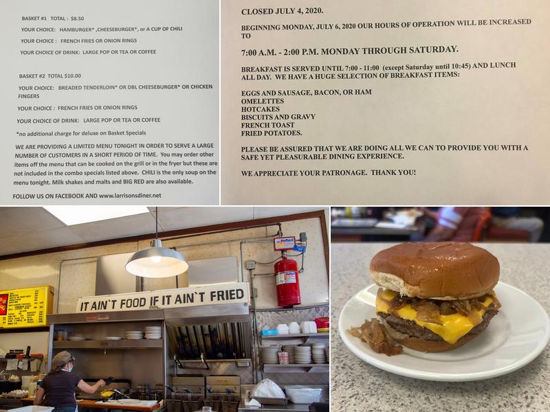 Larrison's Diner Menu