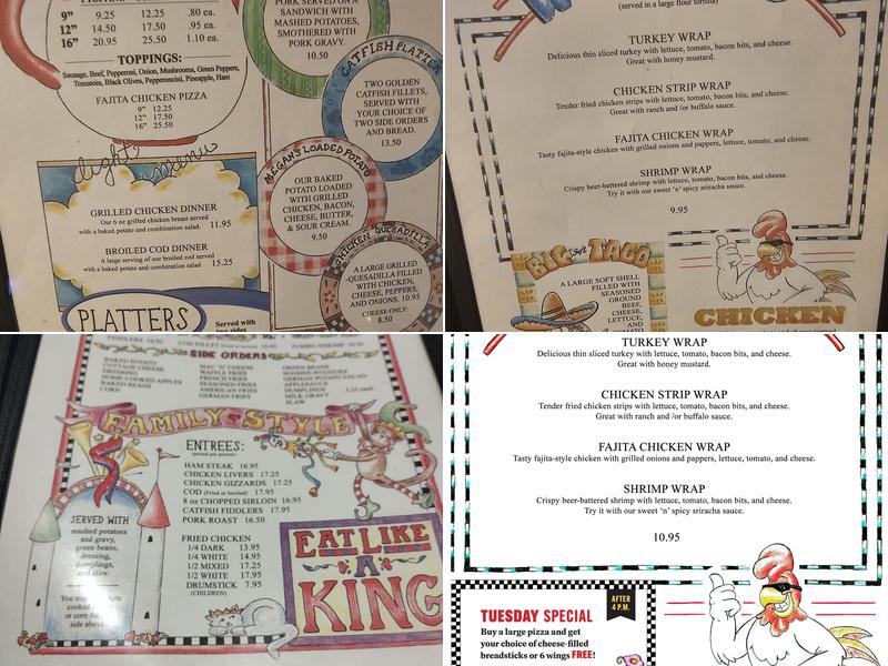 Silver Bell Restaurant Menu