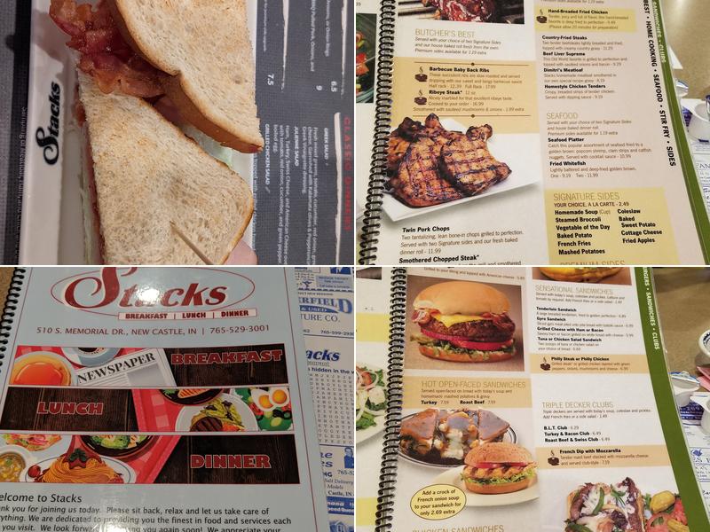 Stacks Pancake House Restaurant Menu