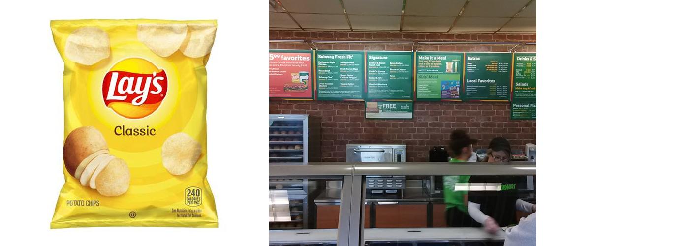 Subway Menu