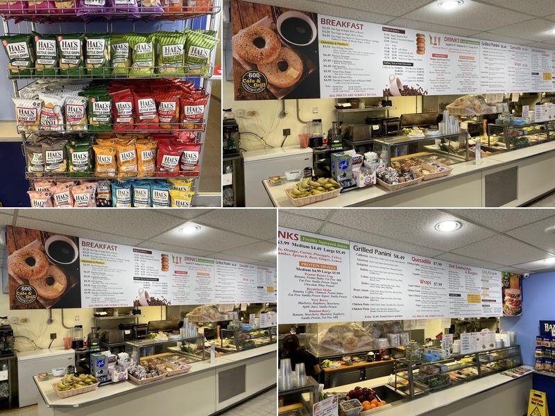 600 Cafe & Grill Menu