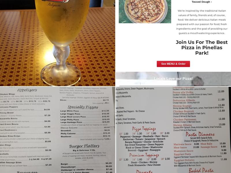 A' Amor'e Pizzeria Grill & Pub Menu