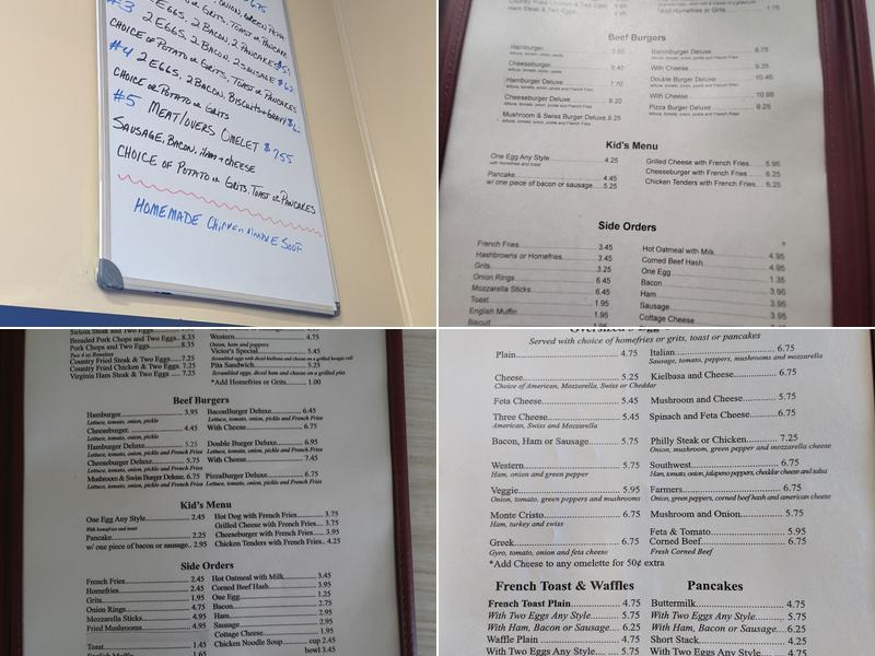 Victor's Kitchen Menu