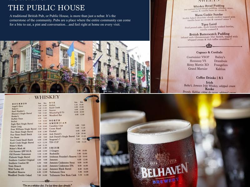 The Pub - Naples Menu