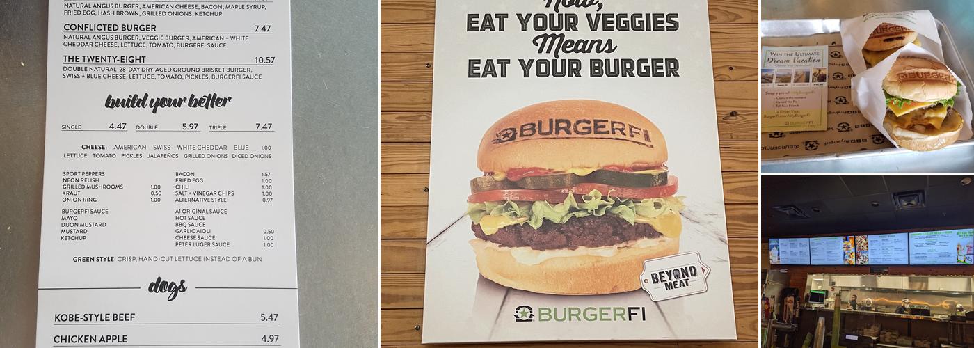 BurgerFi Menu