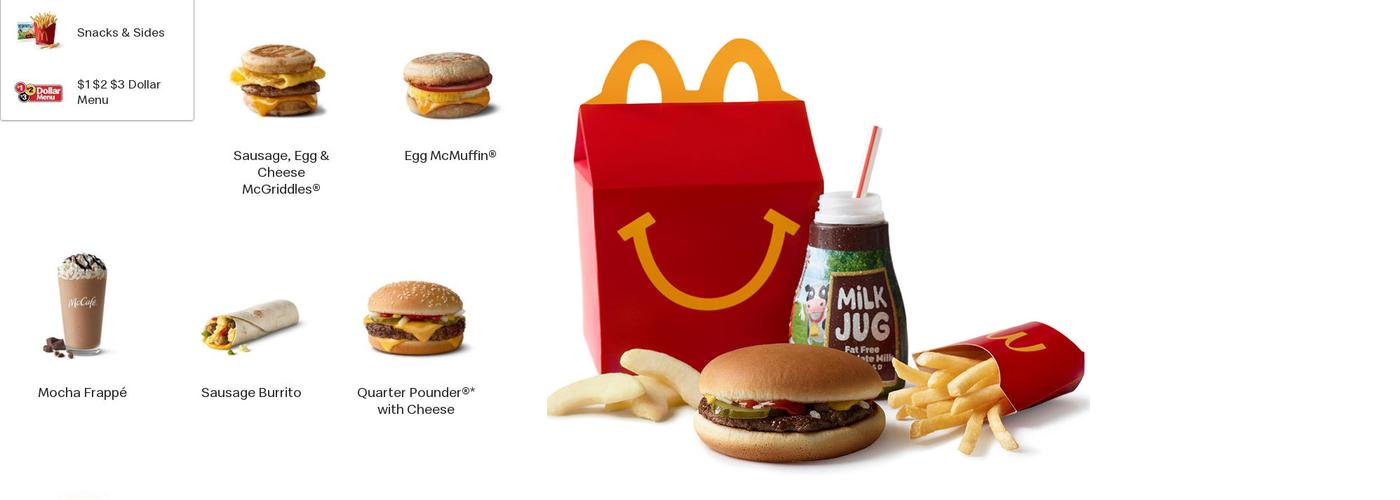McDonald's Menu