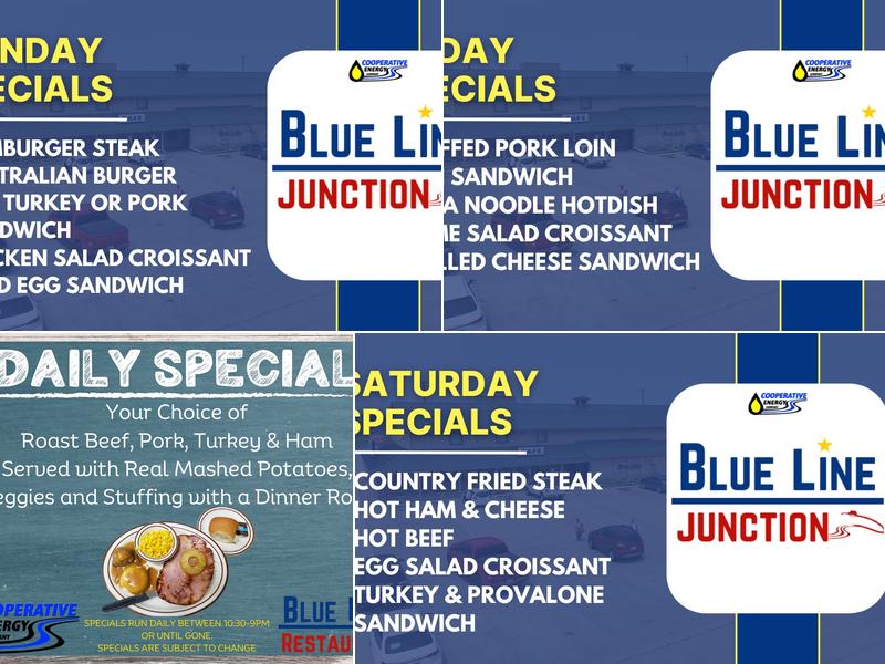 Blue Line Junction Menu