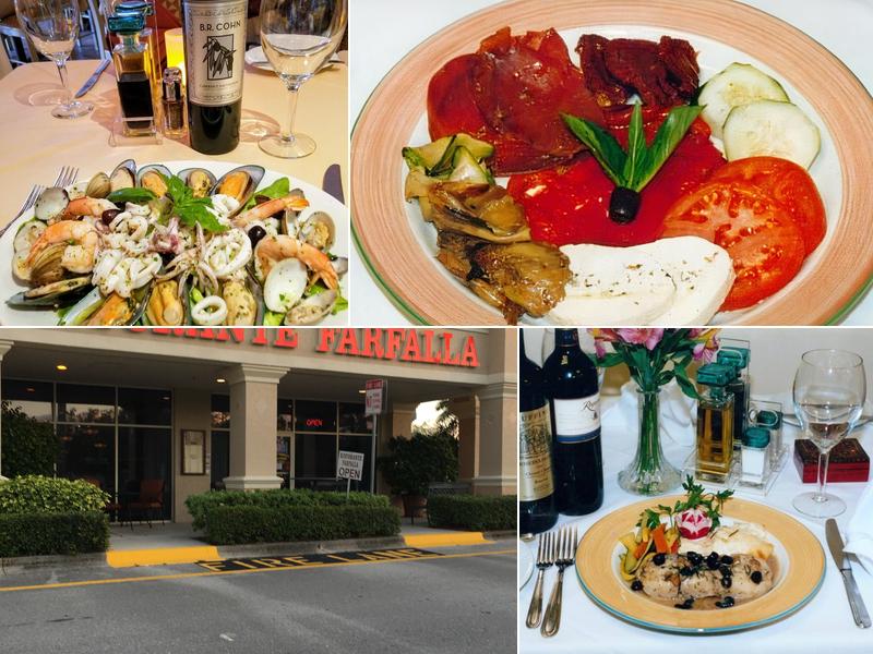 Ristorante Farfalla Estero Fine Dining Italian Cuisine