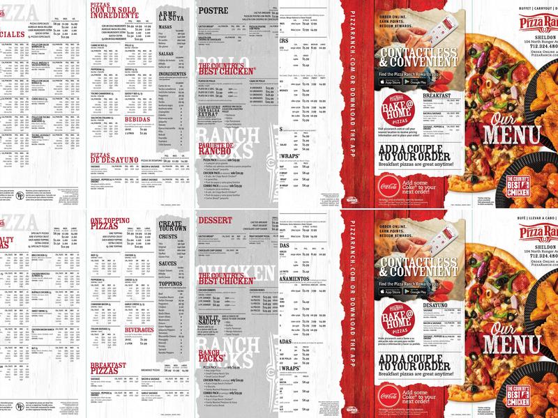 Pizza Ranch Menu