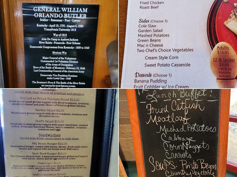 Two Rivers Restaurant Menu