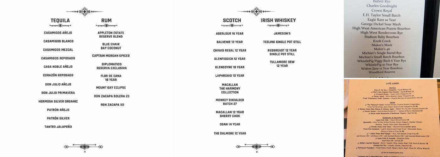 Ridgway Bar & Grill Menu