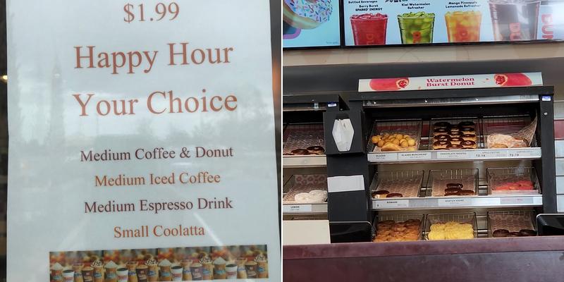 Dunkin' Menu