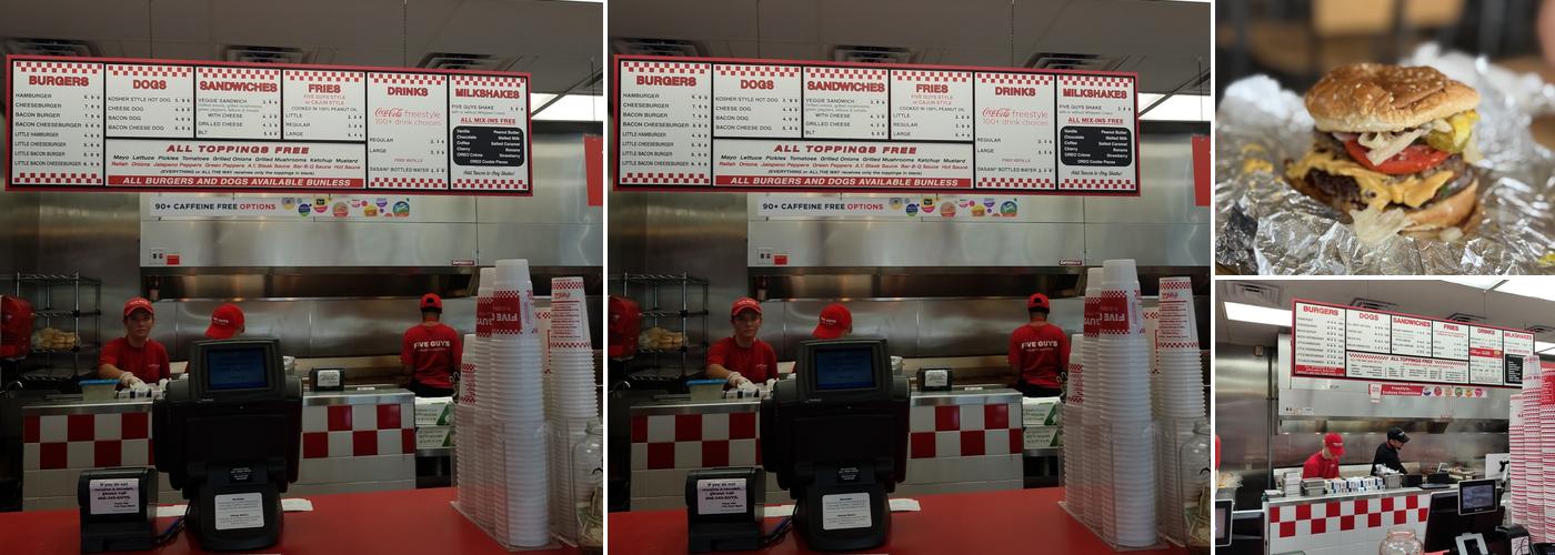 Five Guys Menu