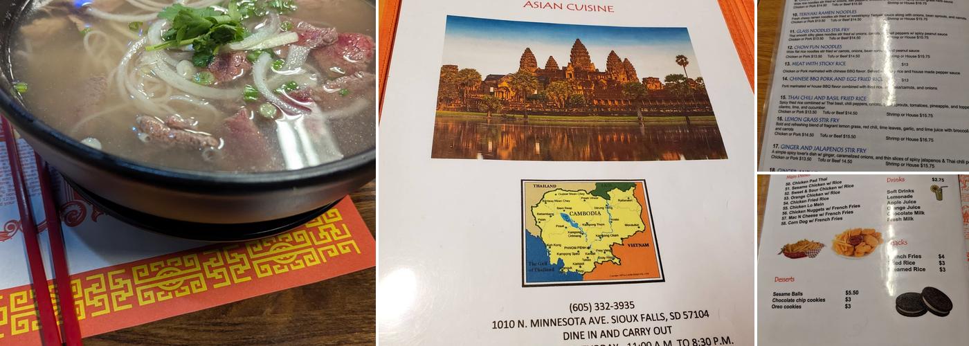 Phnom Penh Restaurant Menu