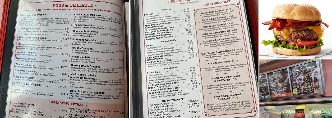 Jackson Hole Menu