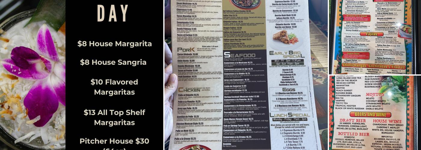 Ay Jalisco Clermont Menu