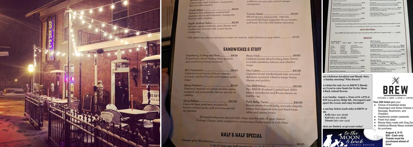 Brew Menu