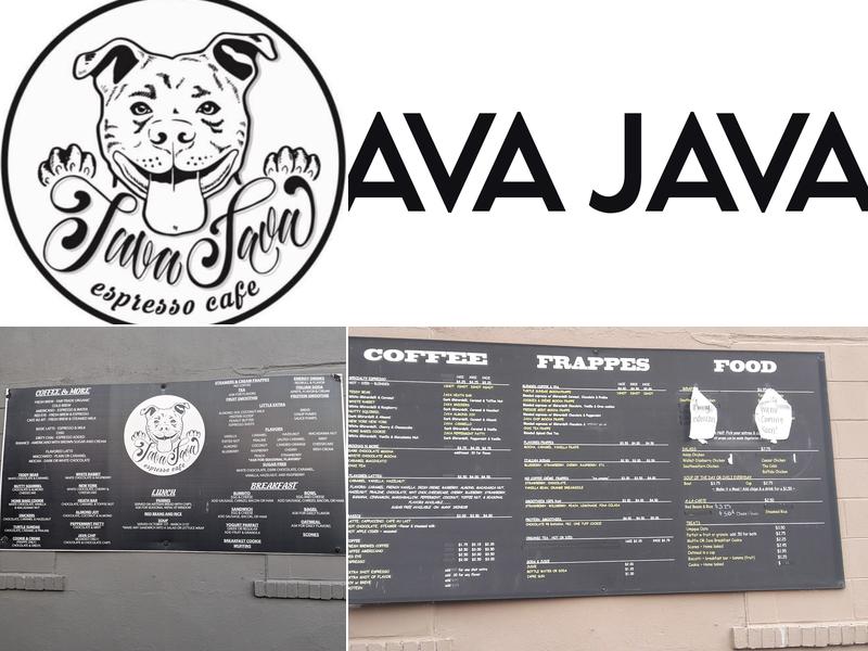 Java Java Cafe Menu