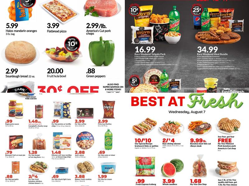 Hy-Vee Market Grille Menu