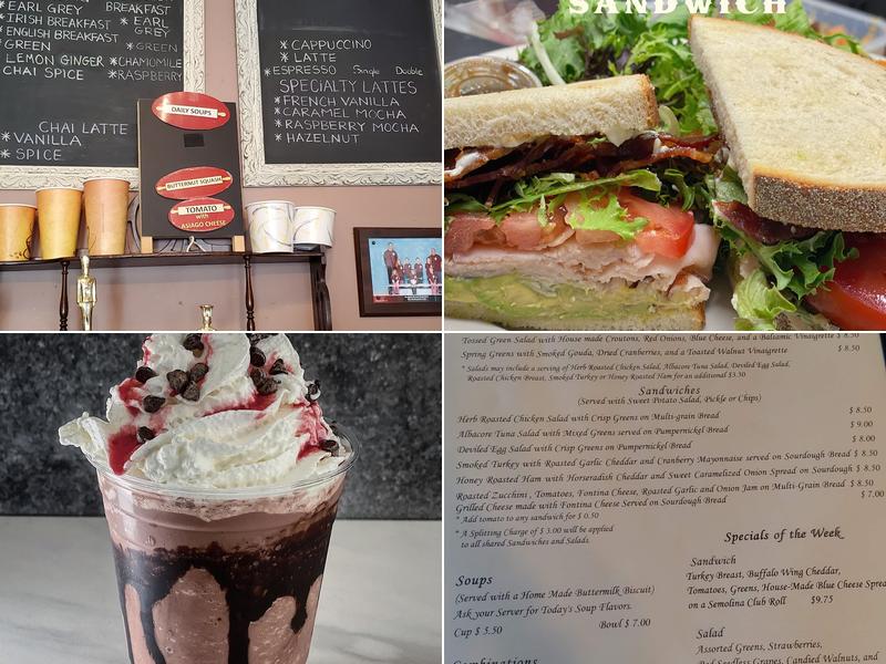 The Rolling Pin Cafe Menu