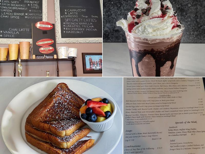 The Rolling Pin Cafe Menu
