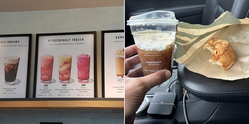 Starbucks Menu
