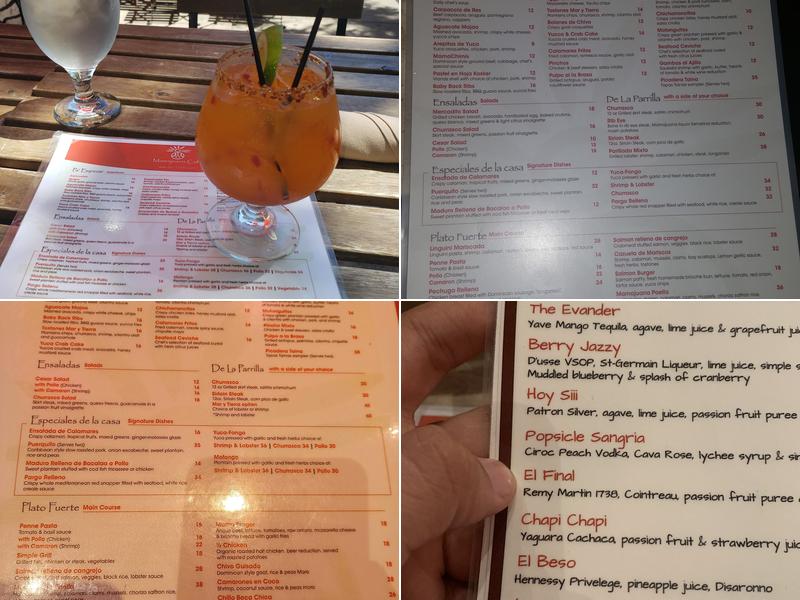 Mamajuana Cafe Inwood Menu